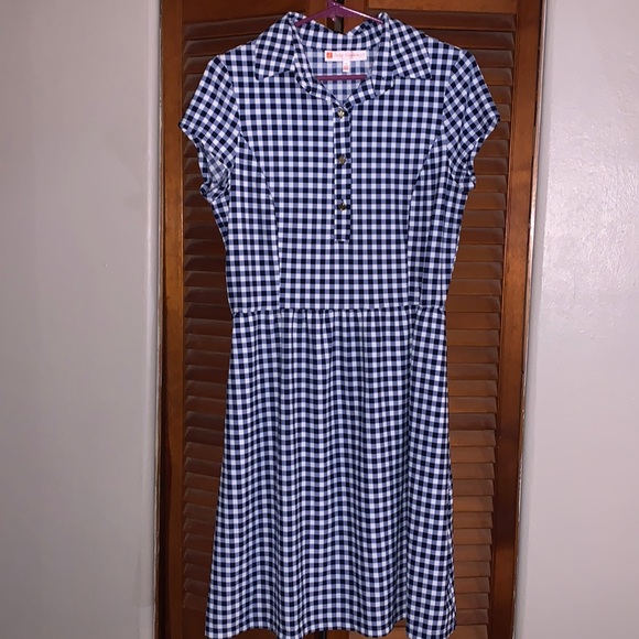 Jude Connally Dresses & Skirts - Jude Connally Gingham Dress With Pockets Size Small